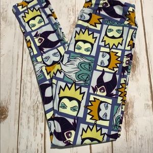 NWOT Lularoe Disney villains leggings